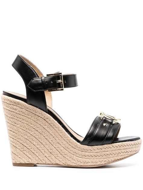 michael kors rory wedge|michael kors black wedges women.